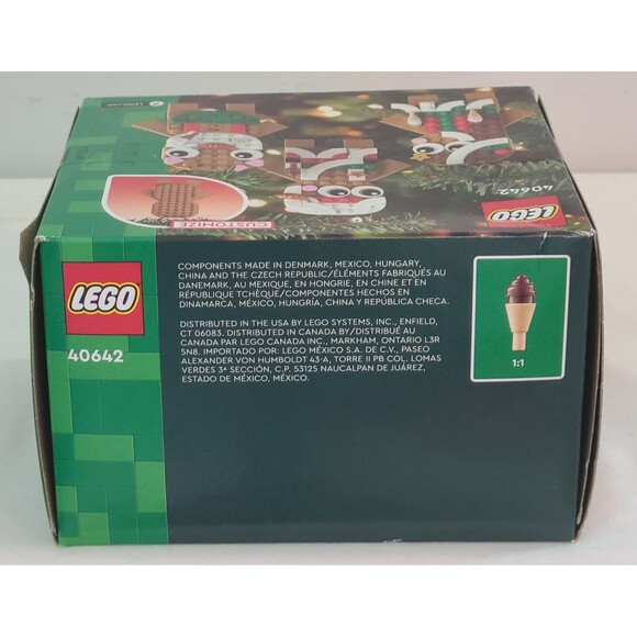LEGO Gingerbread Ornaments (40642) NIB SET AUTHENTIC ORIGINAL Christmas Retired - Picture 6 of 7